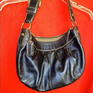 Nice authentic leather coach purse